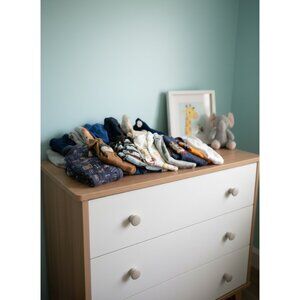 Lot Of 15 Baby Boy Clothes 0-3 Months Tops Pants One-Piece Various Brands Modern